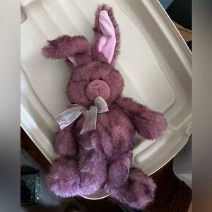 GUND PEONY PURPLE BUNNY RABBIT STUFFED ANIMAL PLUSH